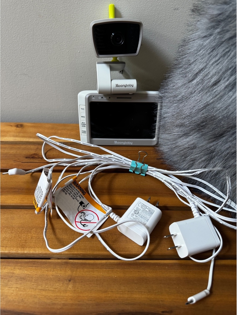Moonybaby Trust 30 Video Baby Monitor 55935 Screen & 55933T Camera Tested Works
